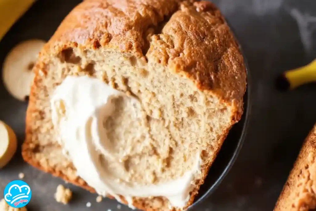 4 Ingredient Banana Bread with Cake Mix
